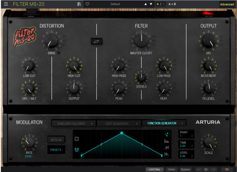 Arturia Filter MS-20